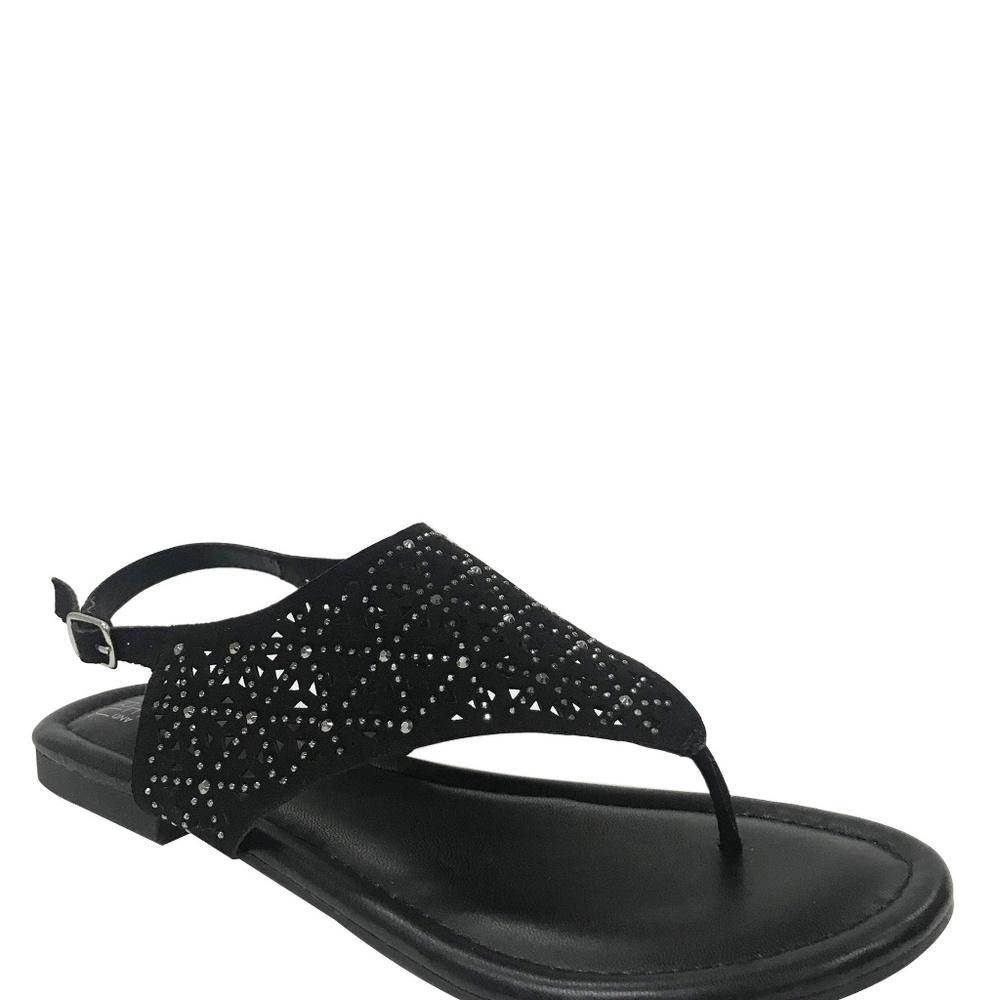 Time and Tru Women's Hooded Jewel Sandal Size 7